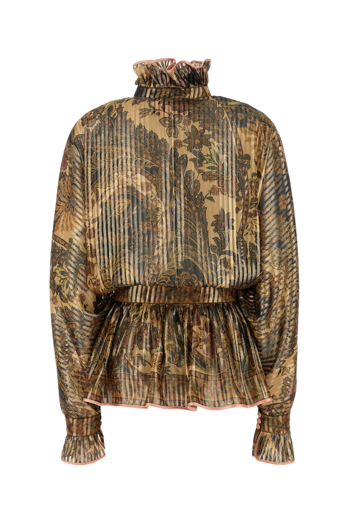 Printed pekin blouse - 2