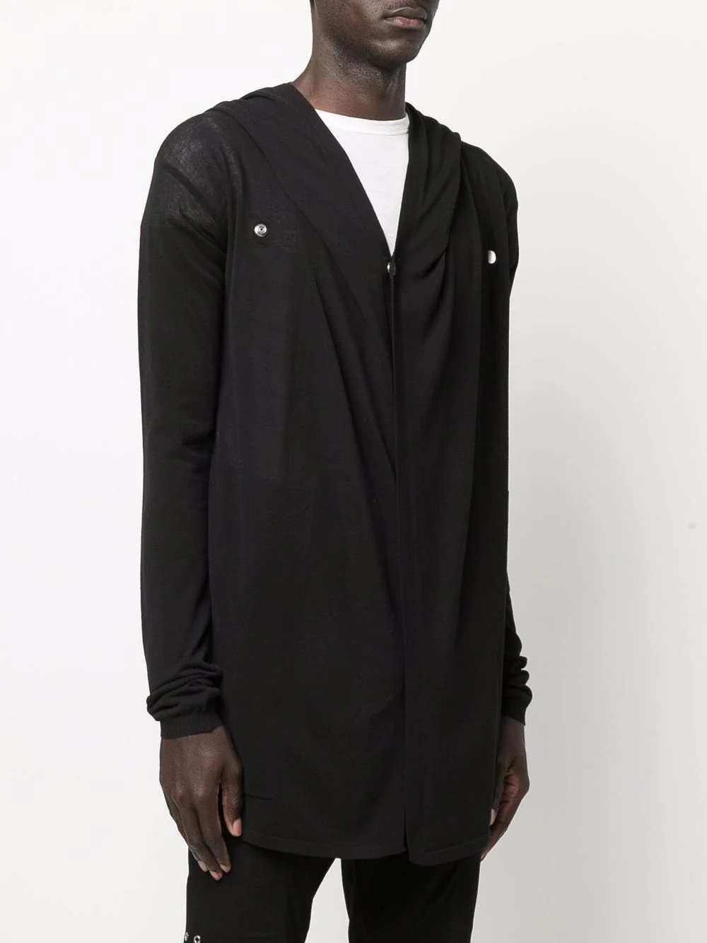 lightweight longline hoodie - 3