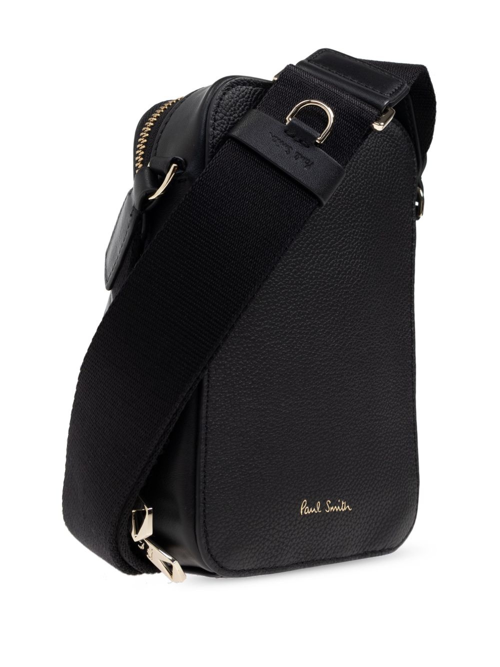 logo lettering messenger bag - 4