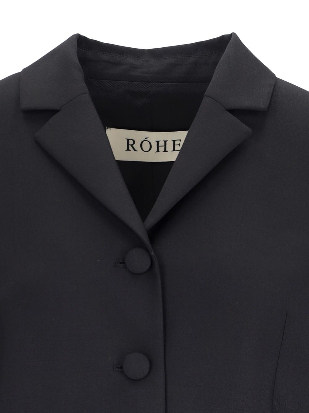 wool single-breasted blazer - 3