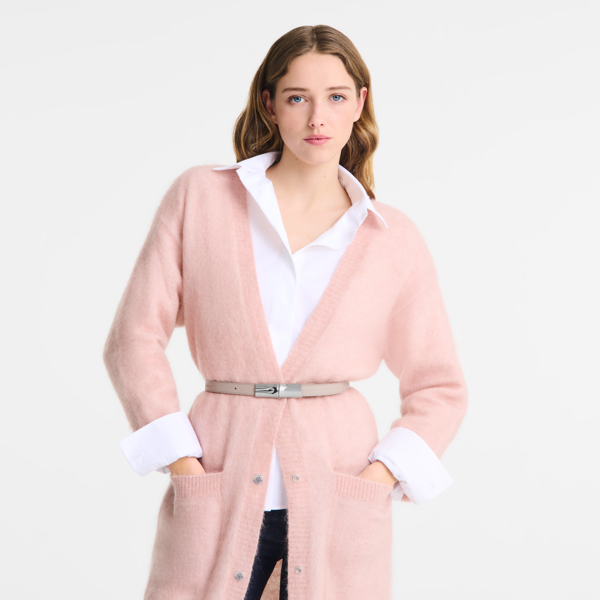 Le Roseau Ladies' belt Clay - Leather - 2