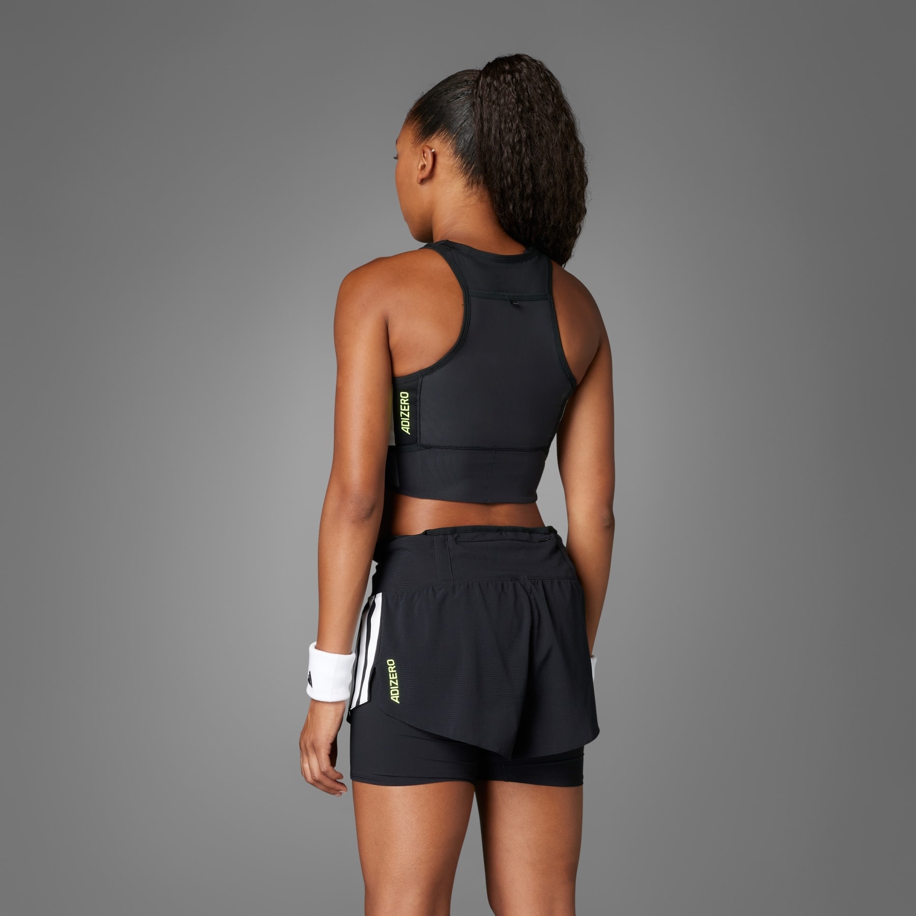 Adizero Running Gel Pocket Crop Top - 3