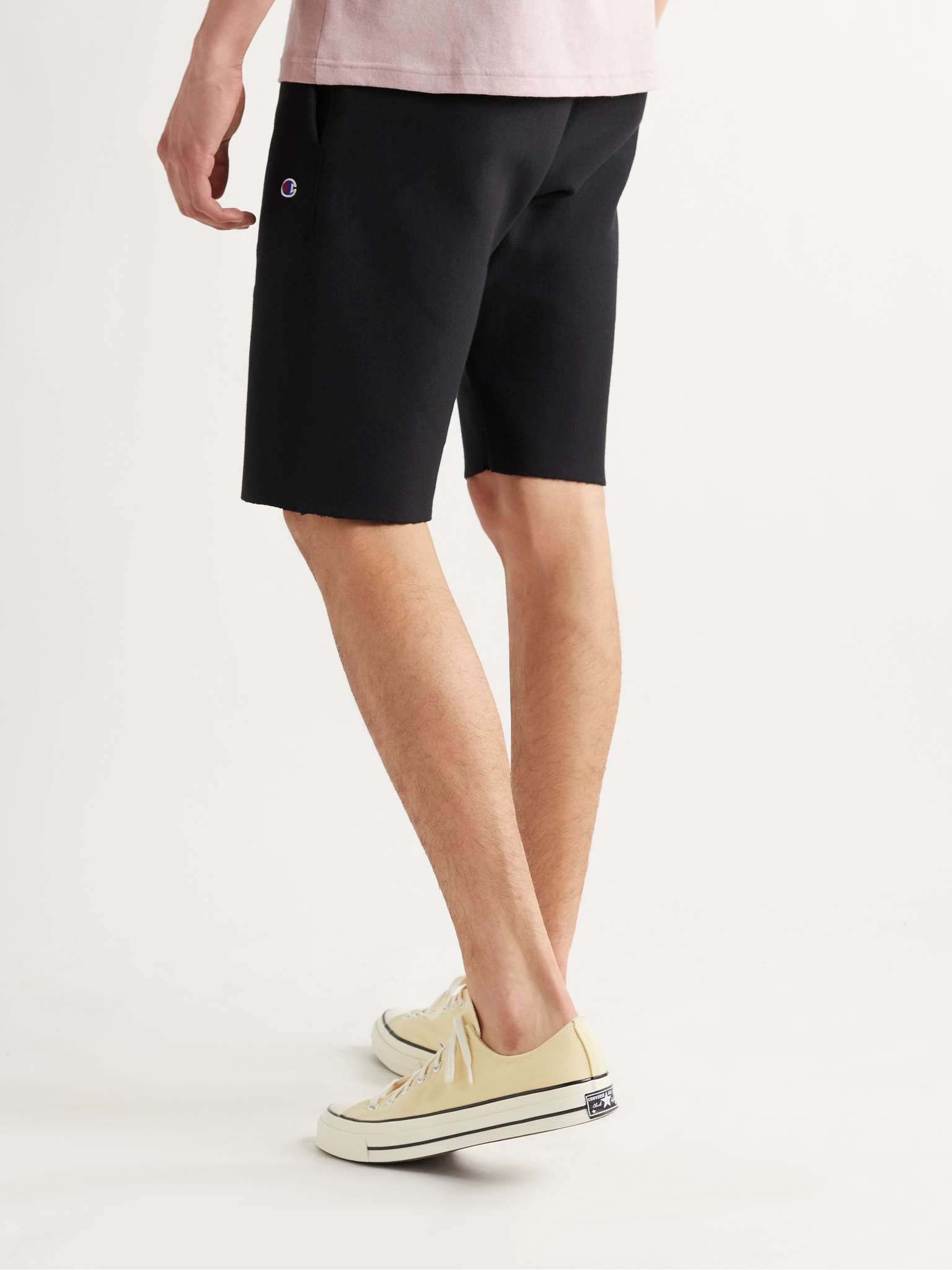 Fleece-Back Cotton-Jersey Shorts - 4