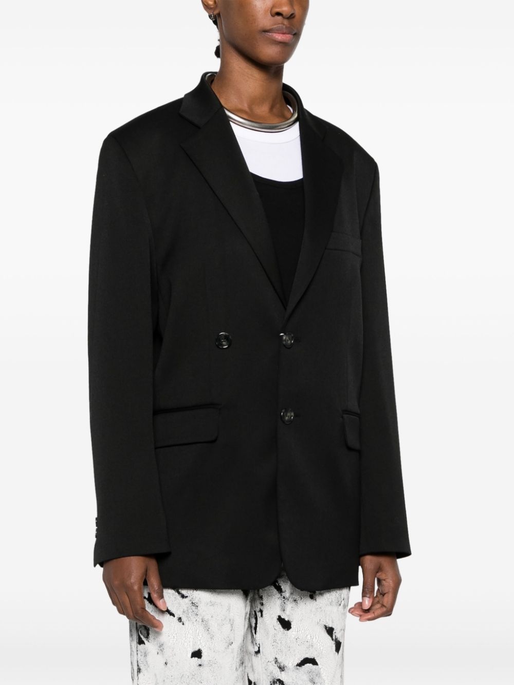 single-breasted blazer - 3
