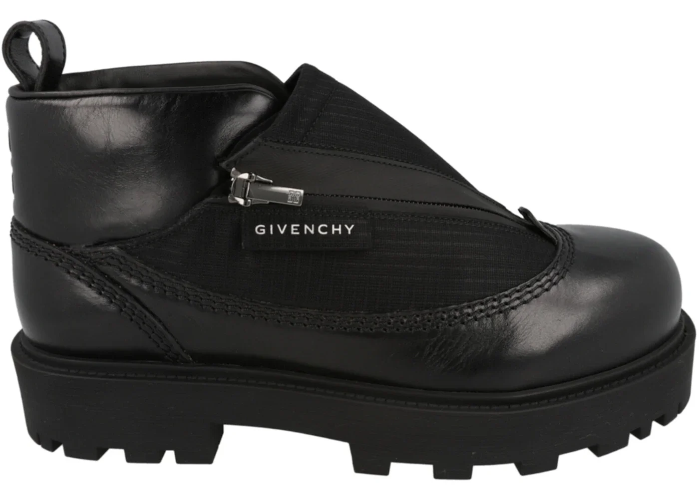 Givenchy Storm Zip-Up Ankle Boots Black - 1