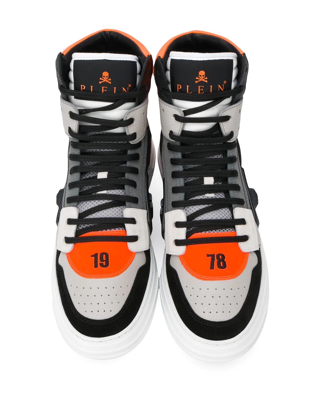 high top phantom kick sneakers - 4