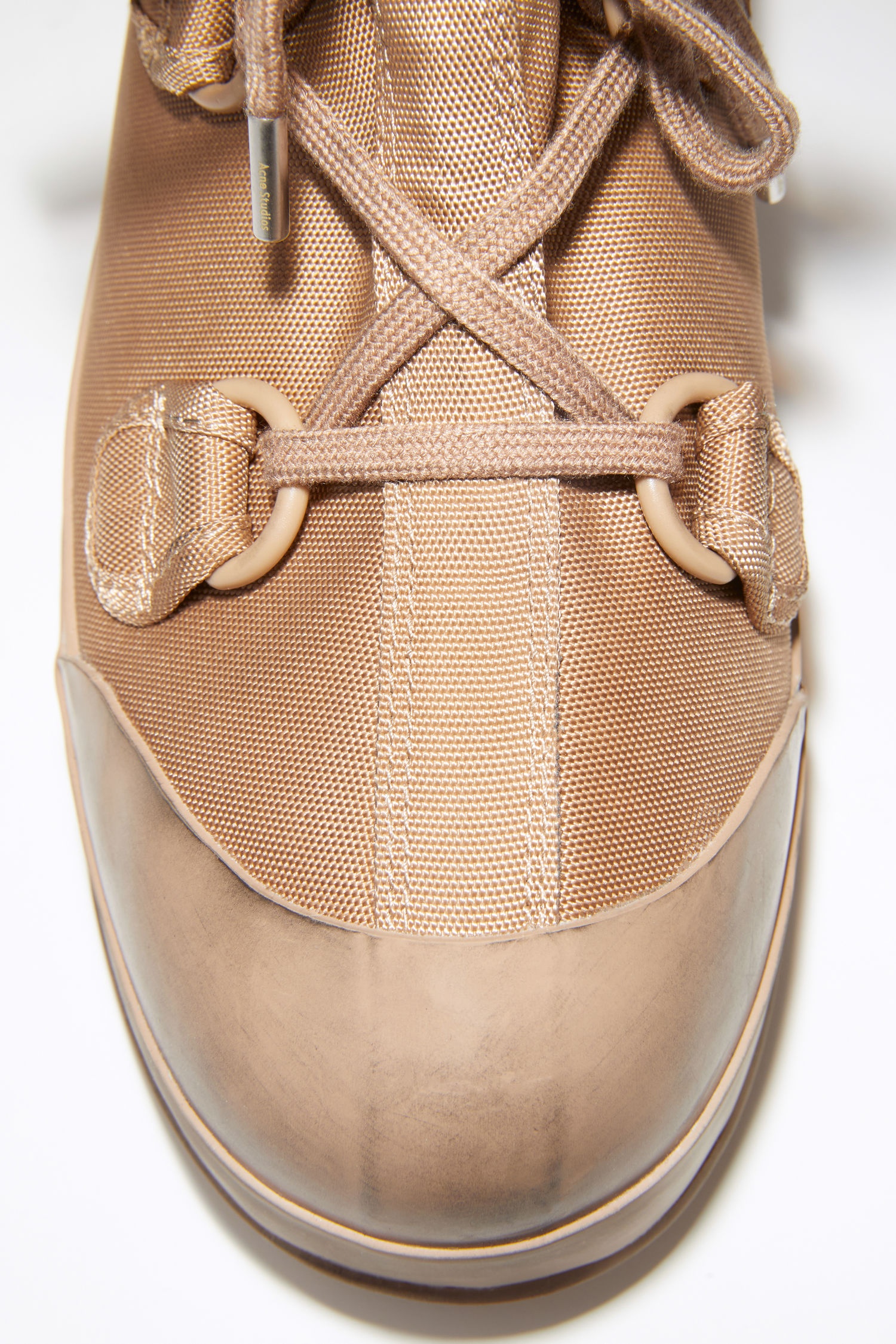 LOGO ANKLE BOOTS - Camel brown - 5