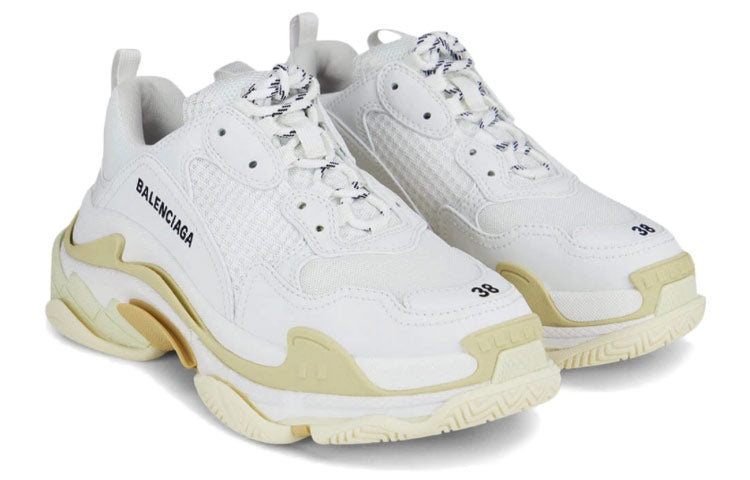 (WMNS) Balenciaga Triple S Sneaker 'White' 524036W2CA19000 - 3