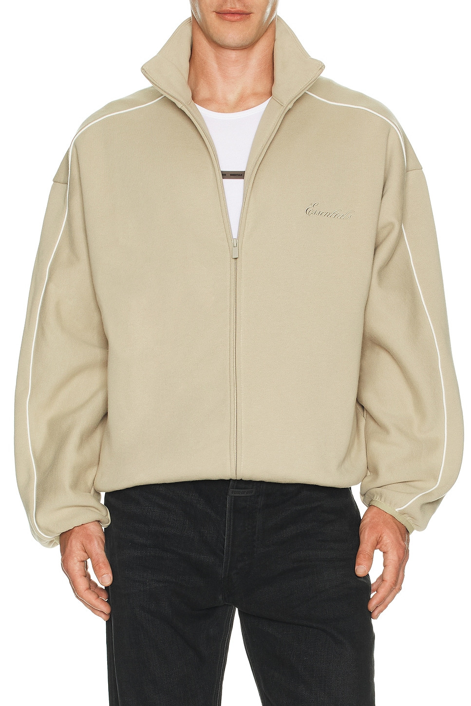 Modern Fit Fleece Track Jacket - 4