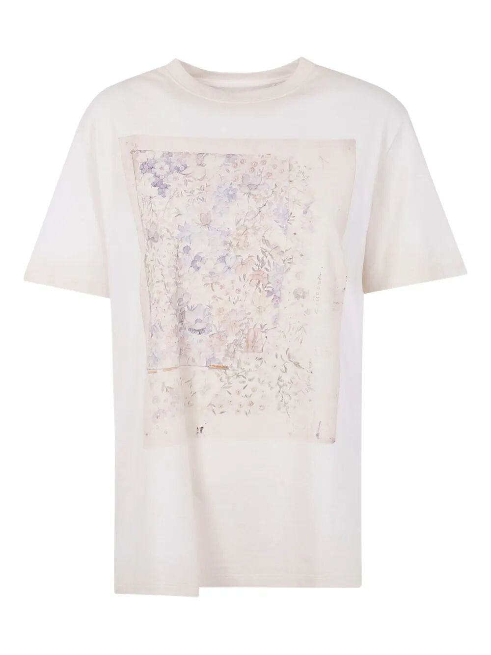 Golden Goose Women "Journey W`S" T-Shirt Regular Gauze Cotton Jersey With Print - 4