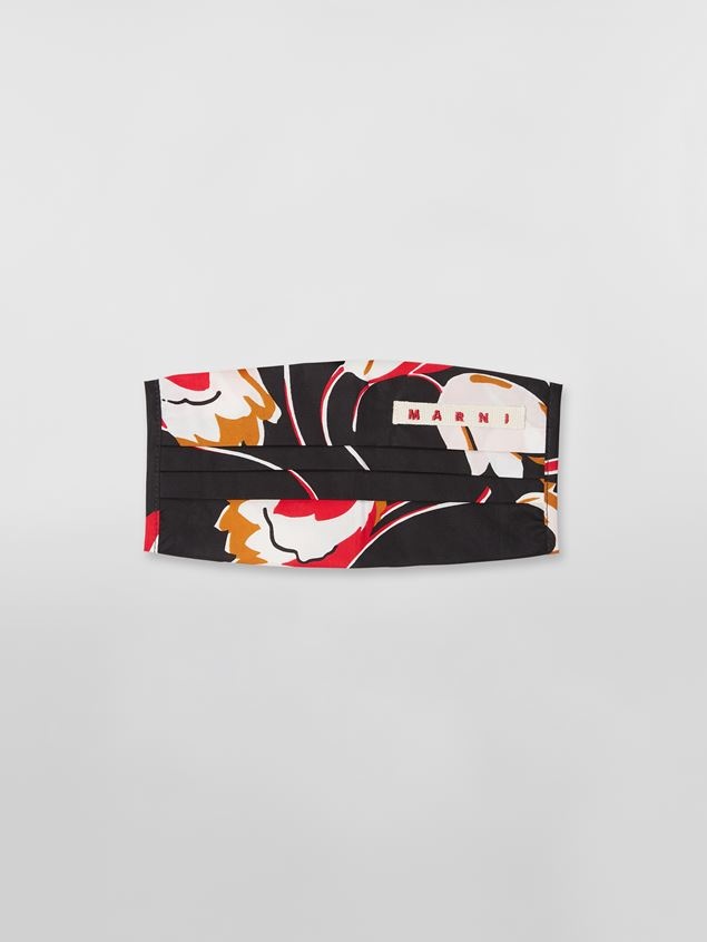 WINDBLOWN PRINT COTTON REUSABLE FACE MASK COVER - 1