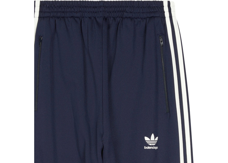 BALENCIAGA Balenciaga x adidas Cropped Sweatpants Navy Blue outlook