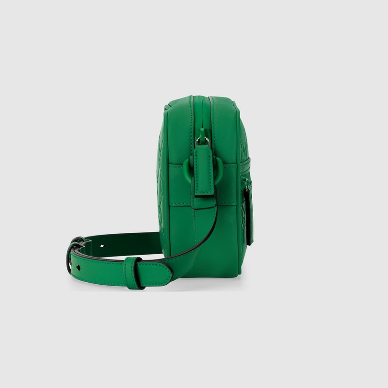 GG rubber-effect mini shoulder bag 5