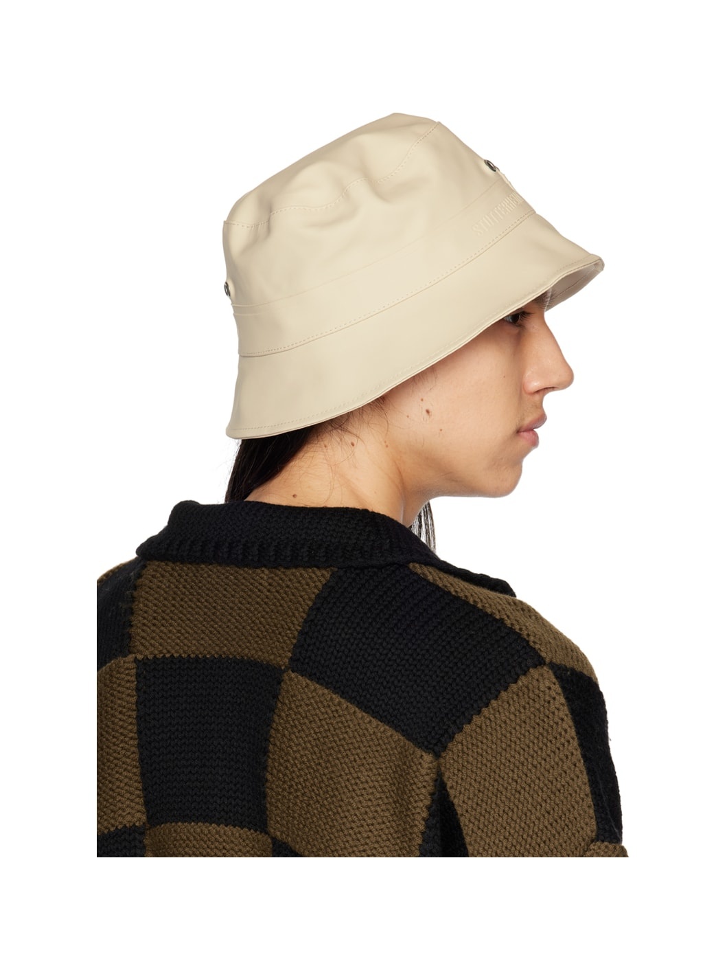 Beige Beckholmen Bucket Hat - 3