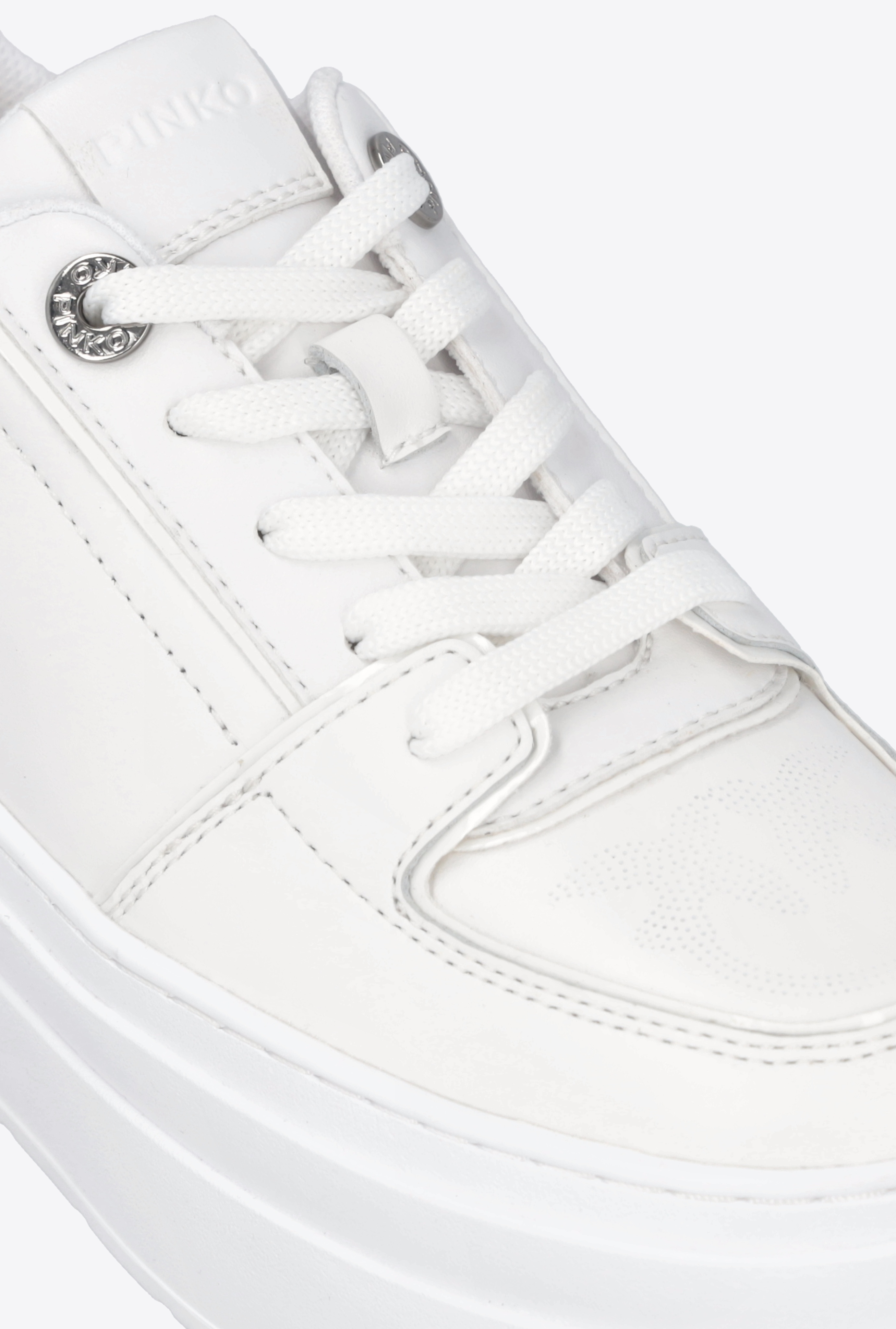 COLOUR-BLOCK PLATFORM SNEAKERS - 4