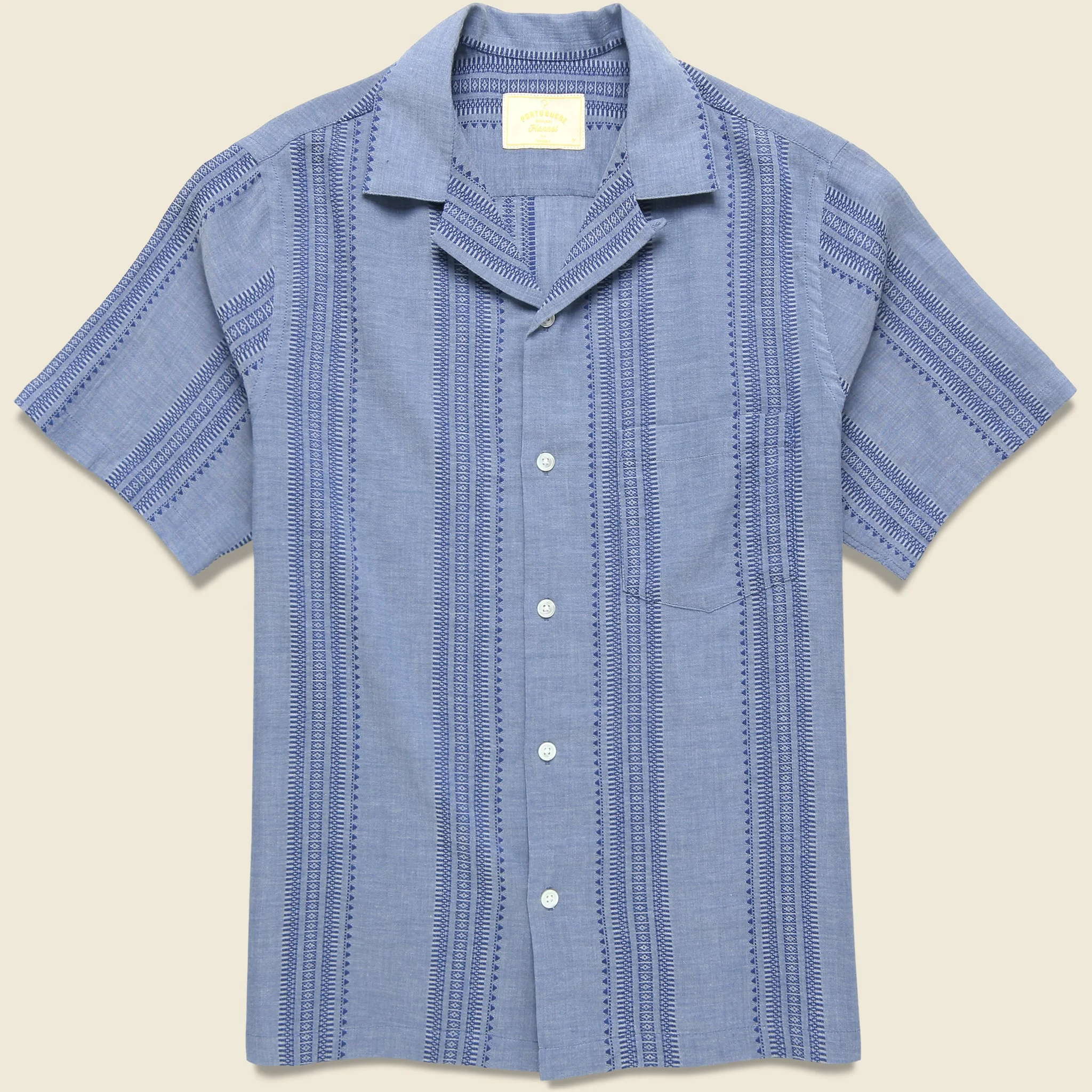 Pacific Camp Shirt - Indigo - 1