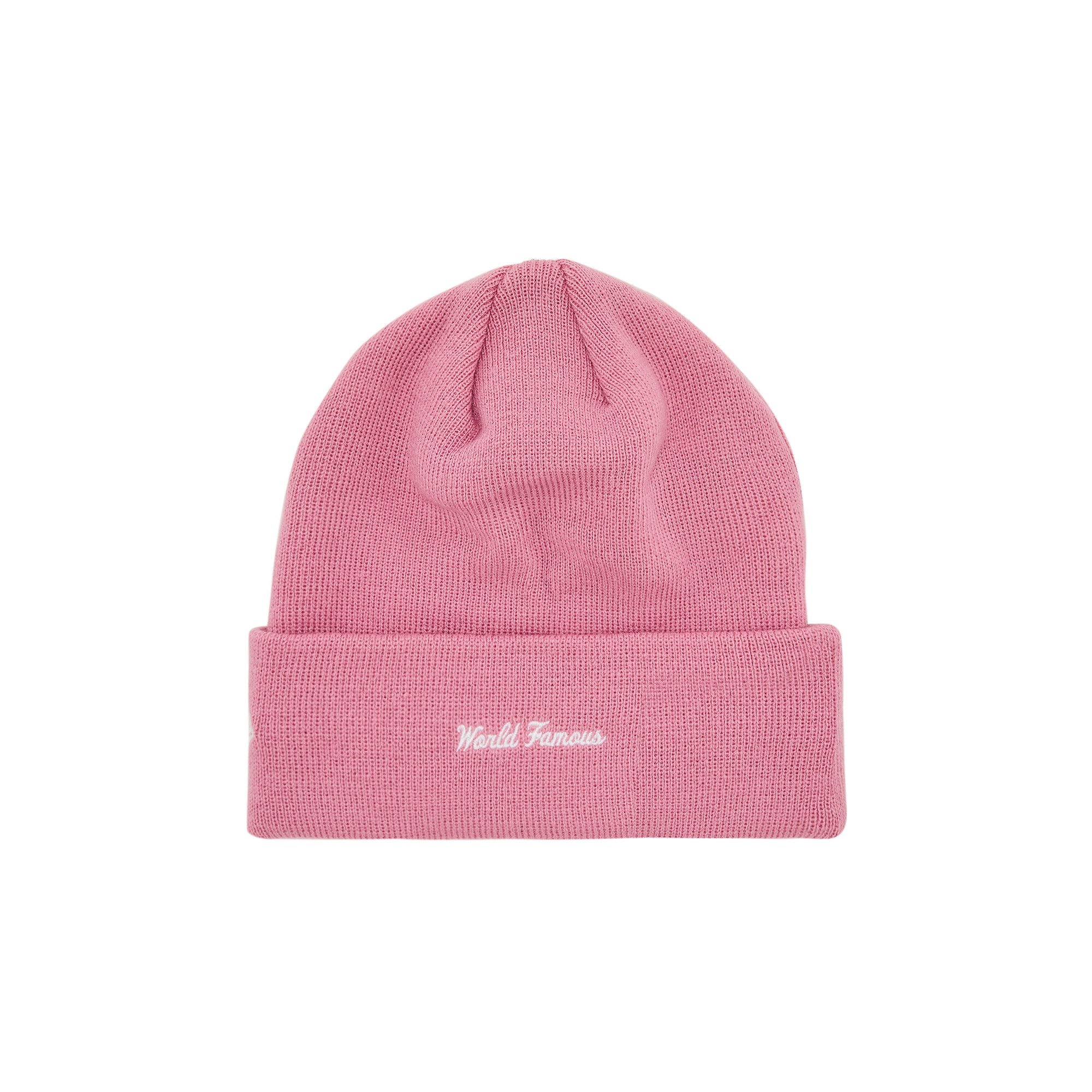 Supreme x New Era Box Logo Beanie 'Dusty Pink' - 2