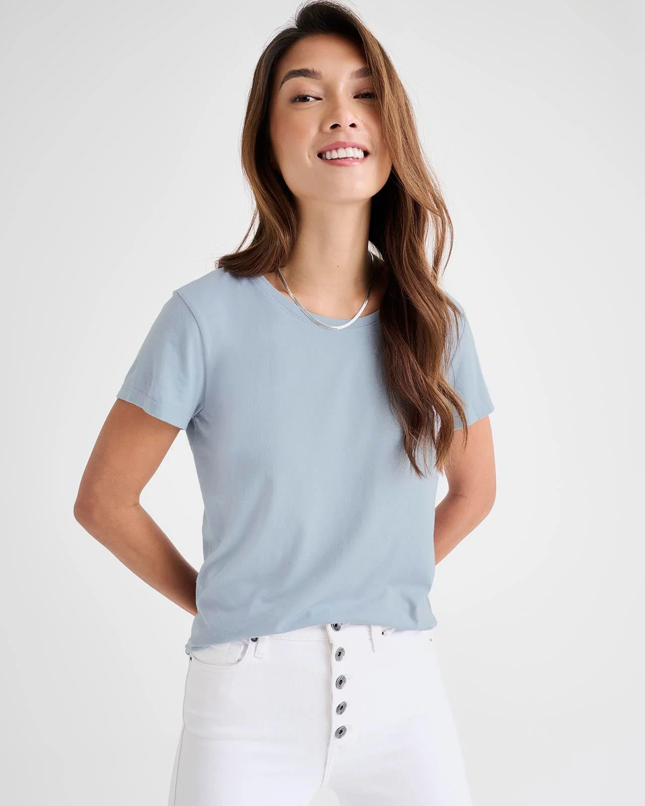 Abbie Crewneck Tee - 1
