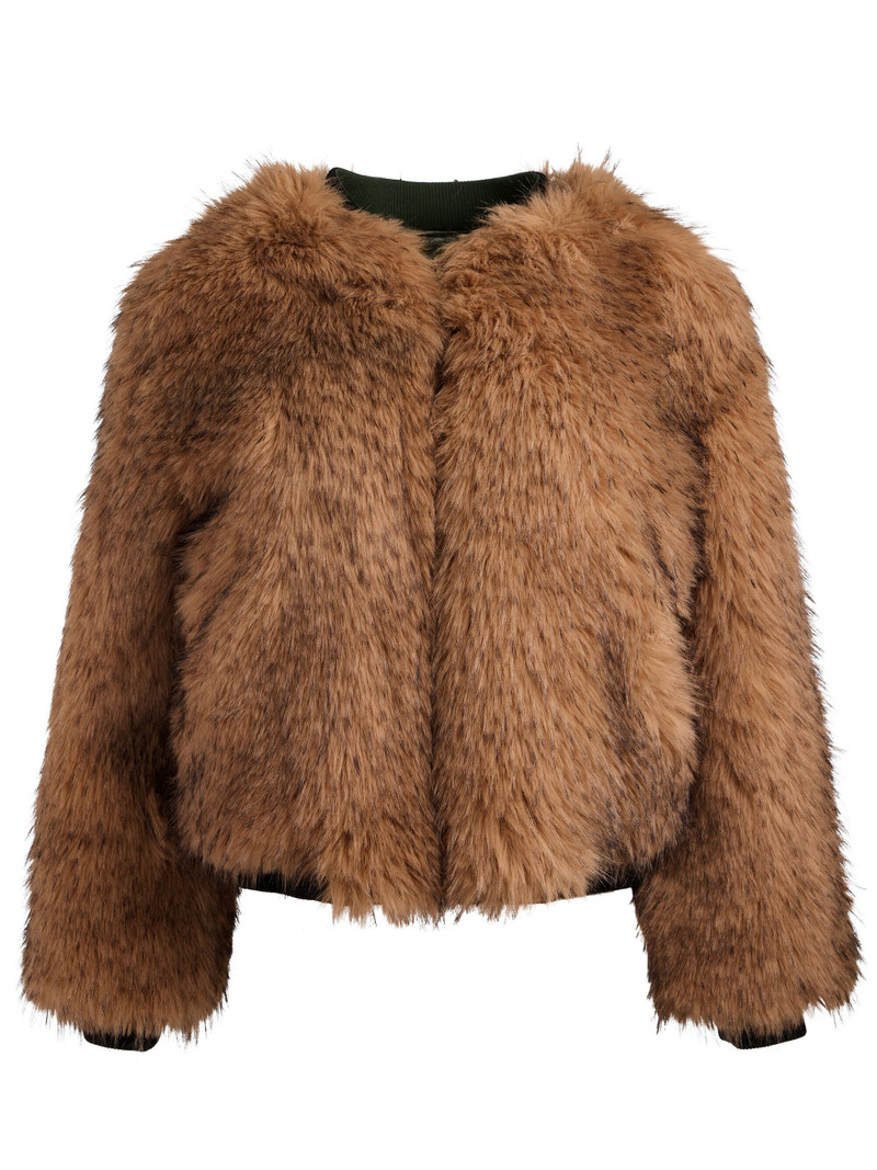 BECKY REVERSIBLE FAUX FUR BOMBER JACKET 7