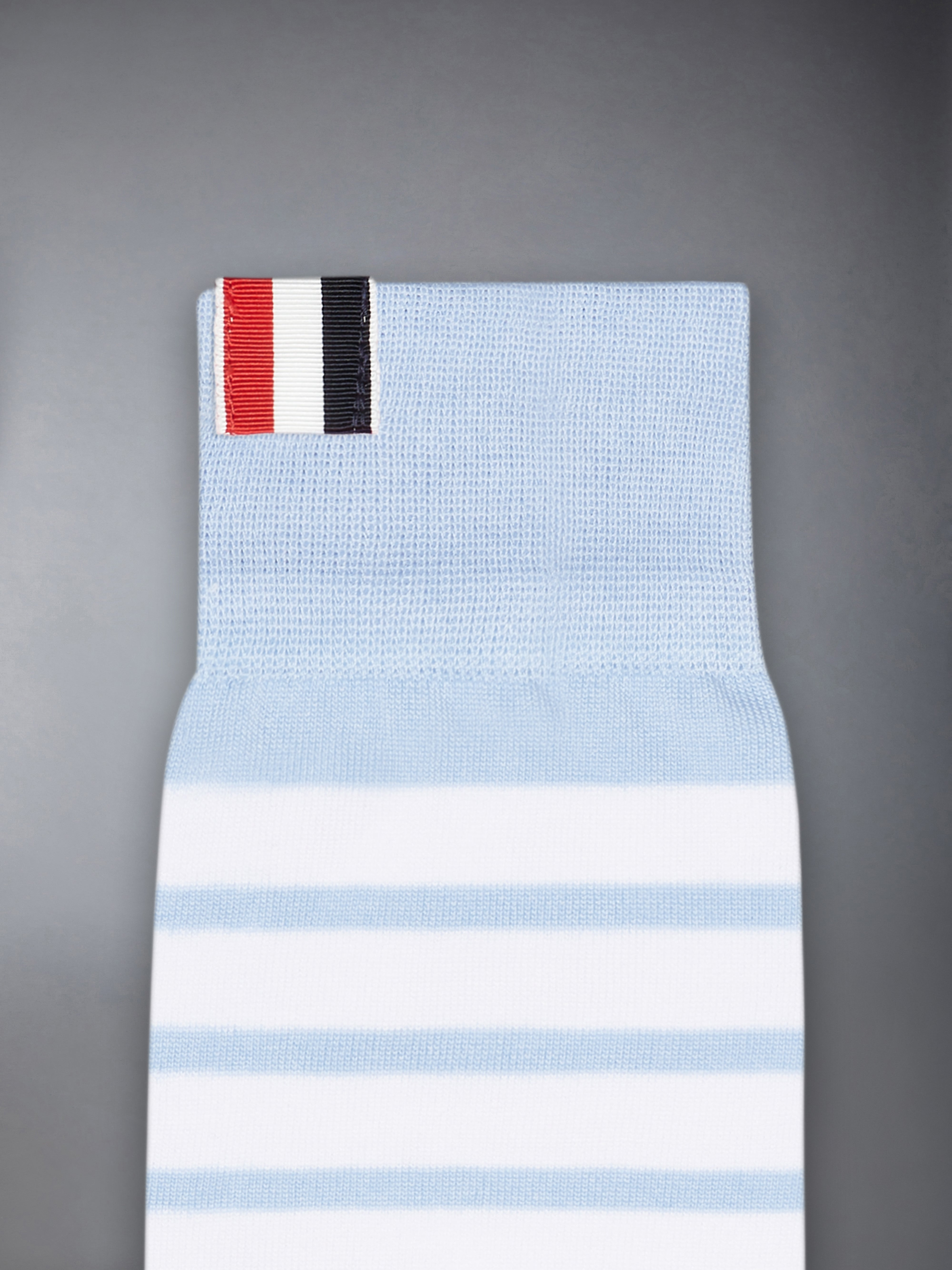 COTTON 4-BAR MID CALF SOCK - 2