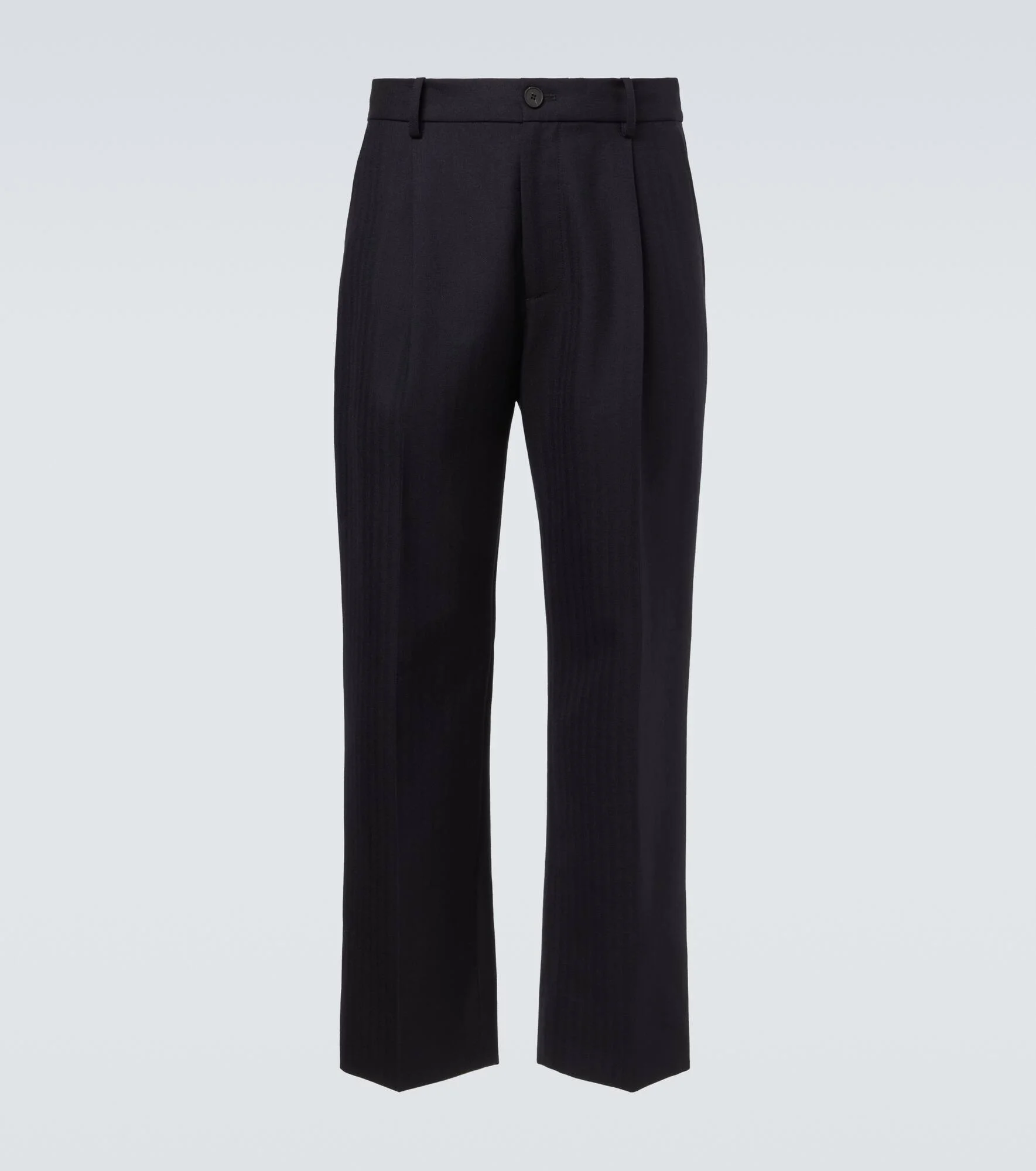 x Aaron Levine Selby wool straight pants - 1