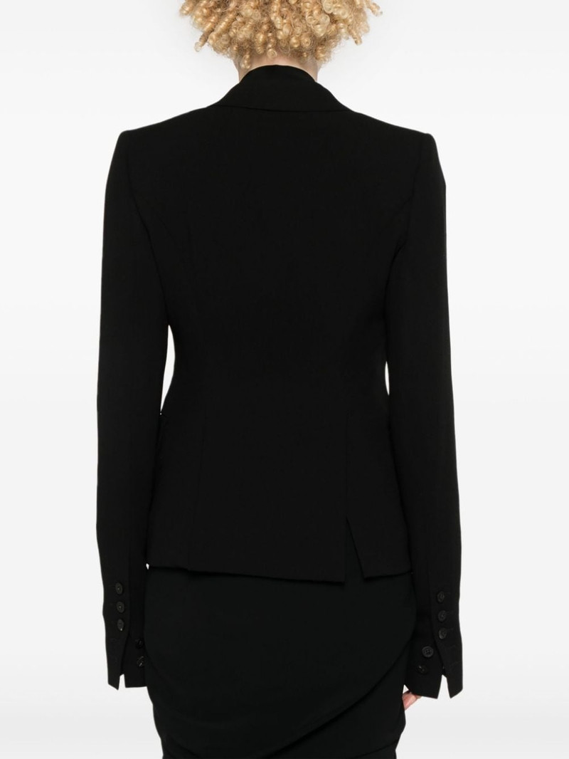single-breasted virgin wool blazer 4