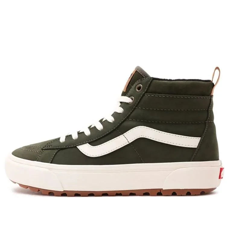 밴 SK8-HI Mte-1 '녹색 화이트'VN0A5HZY6JN - 1