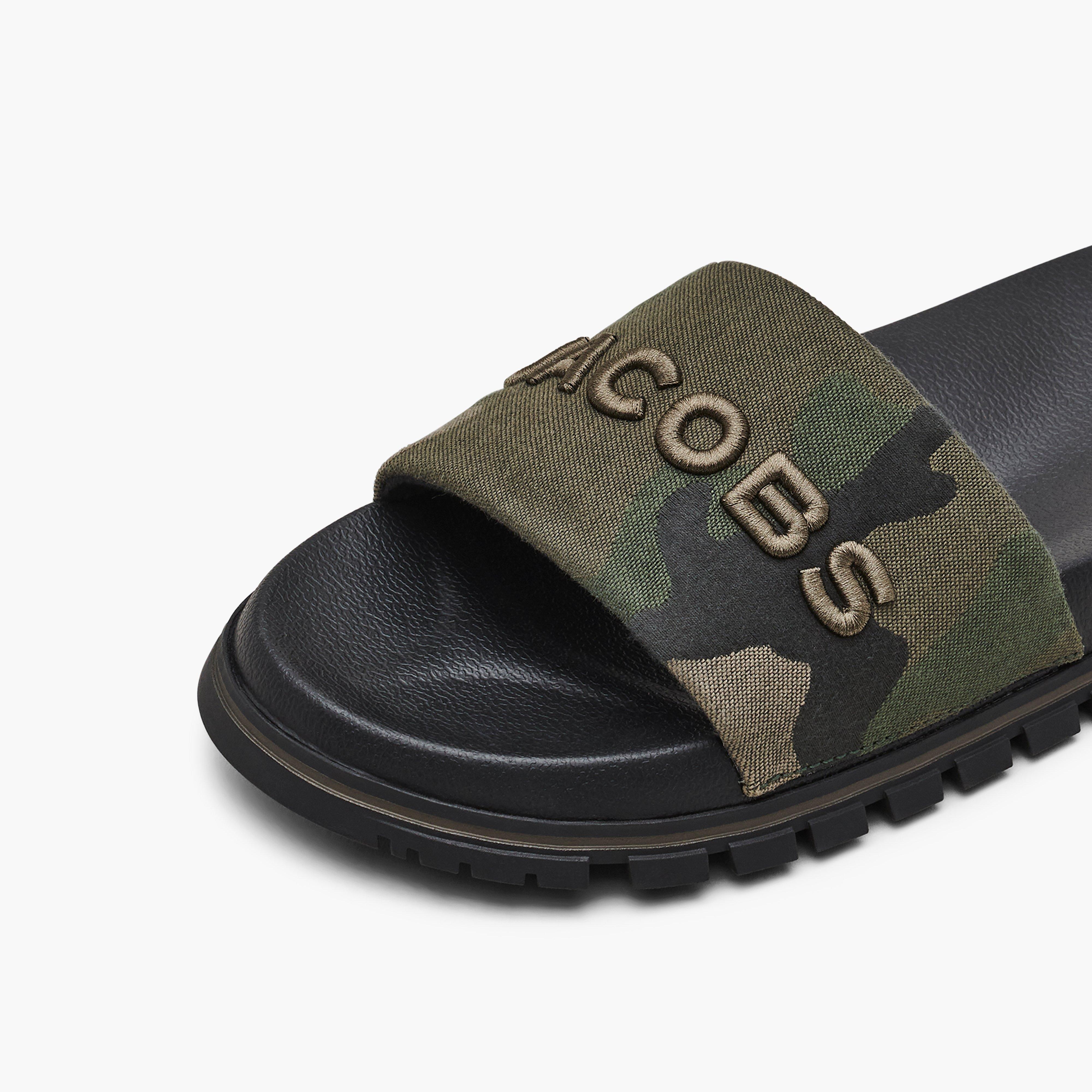 THE CAMO JACQUARD SLIDE - 4