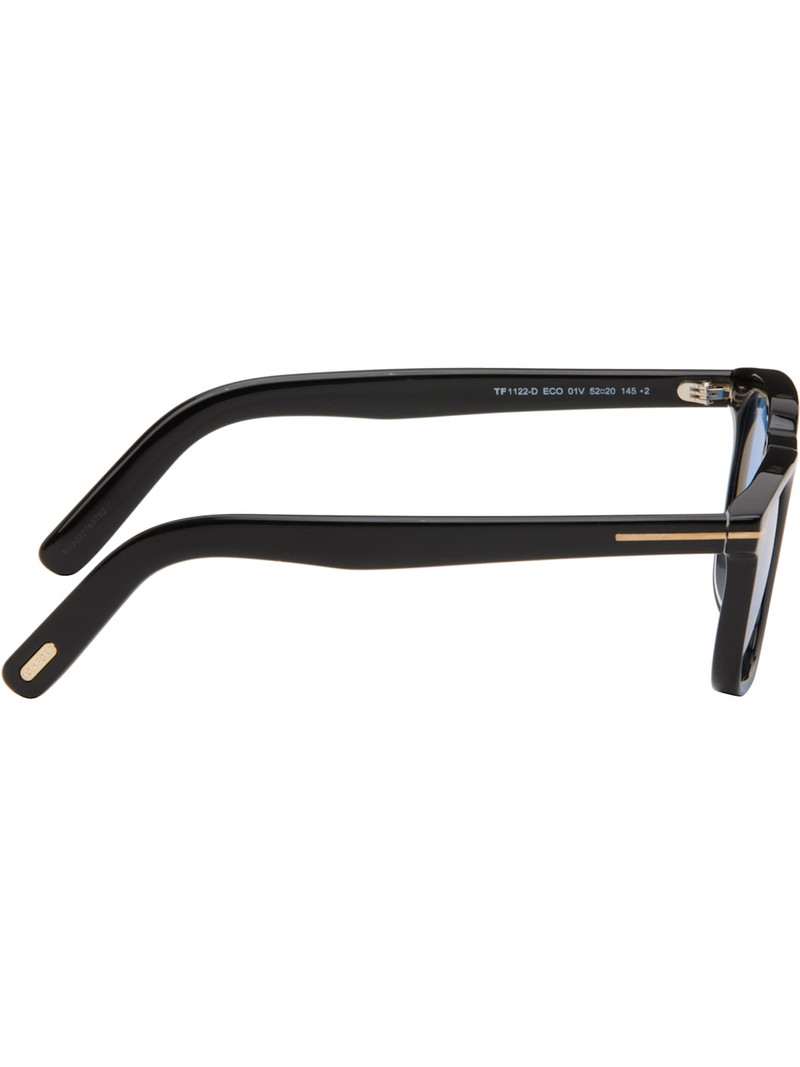 TOM FORD Black Round Sunglasses outlook