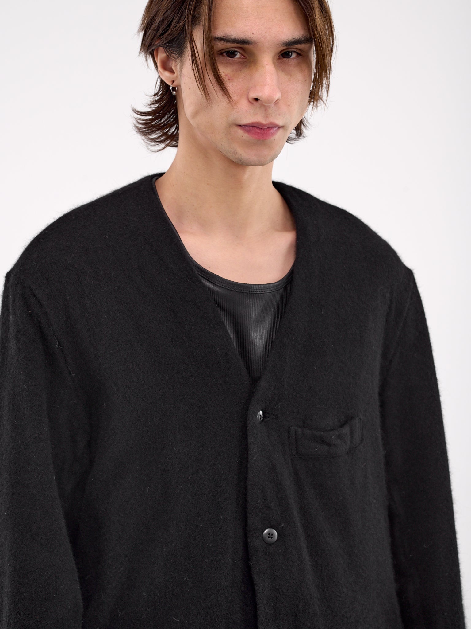 Casa Fulling Wool Jacket - 4