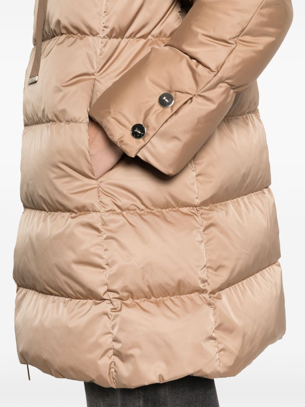 hooded puffer coat - 5