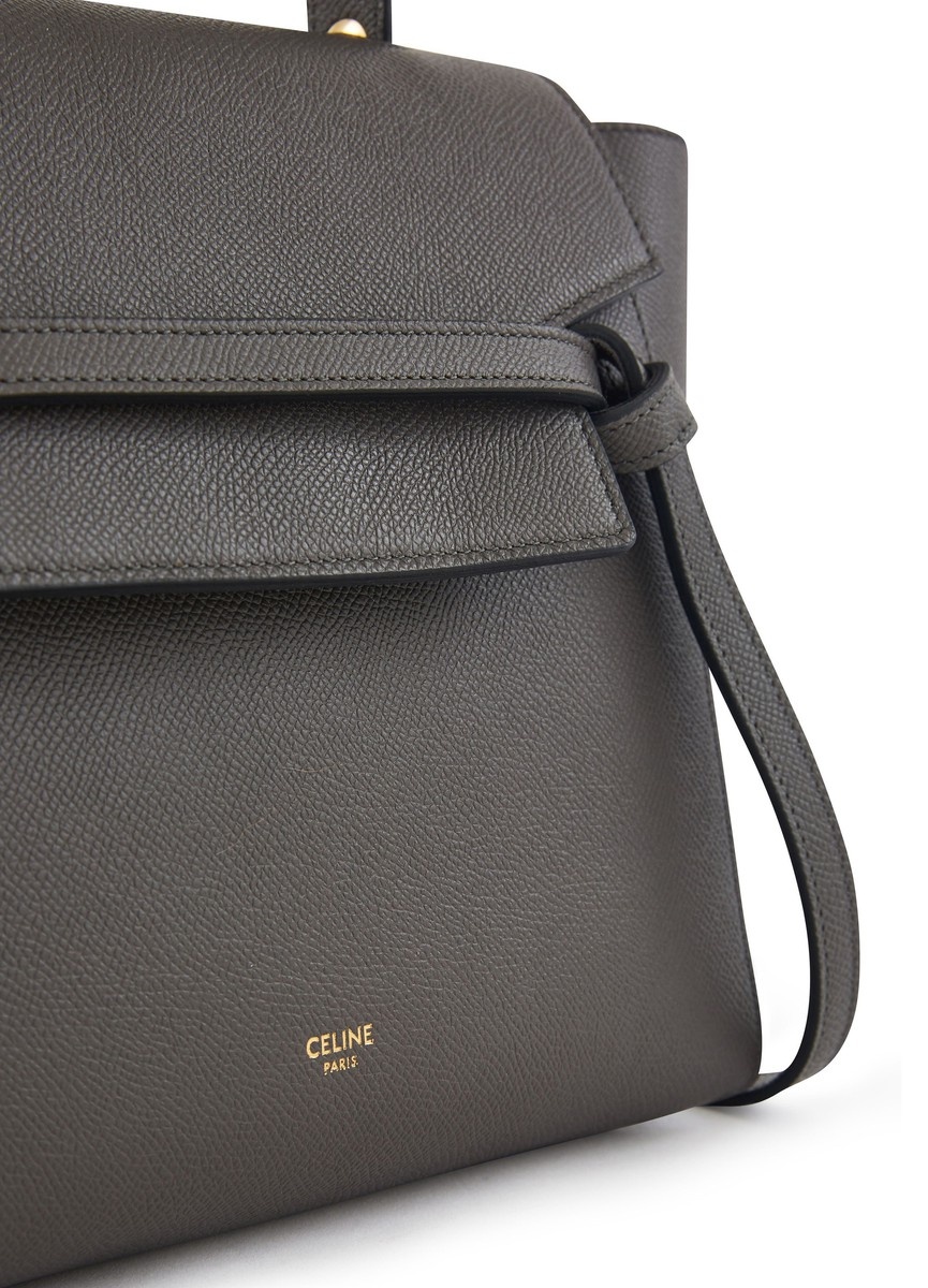 Celine - Micro Belt Bag In Grained Calfskin Black for Women - 24S