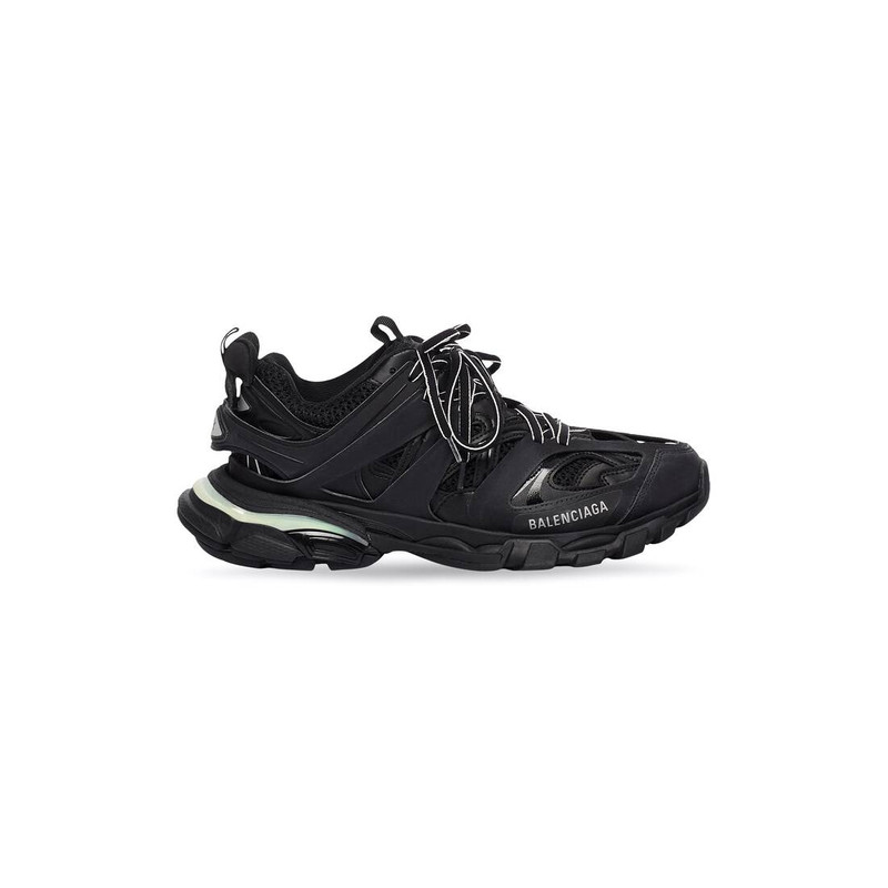 Women's Track Sneaker Led in Black - 1