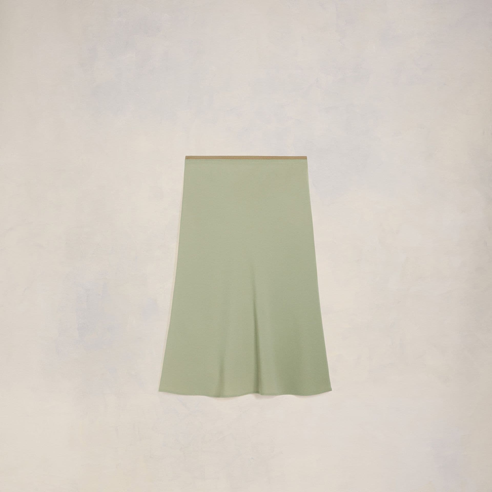 Midi Skirt With Elasticated Waist - 2