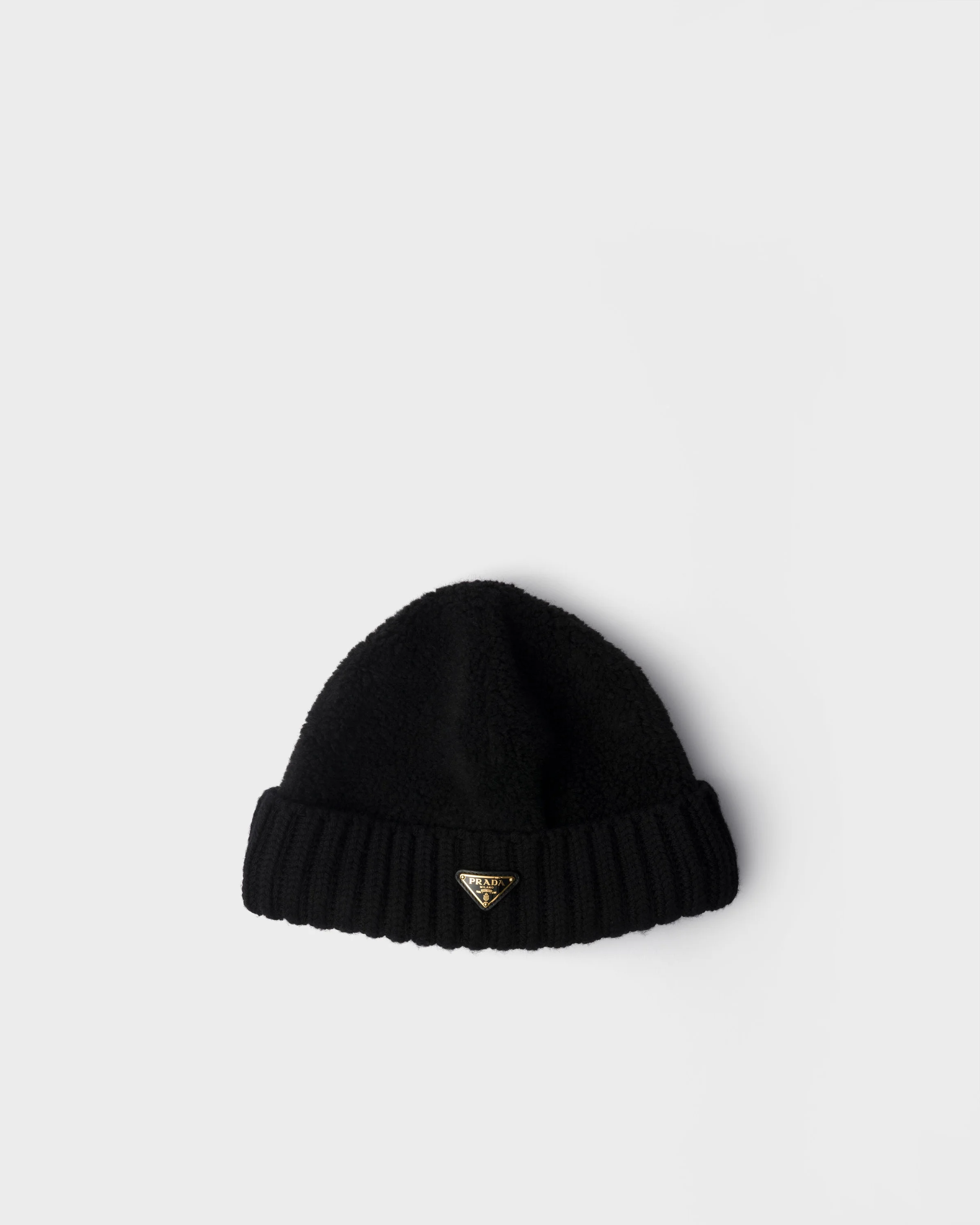 Fleece and wool beanie - 1