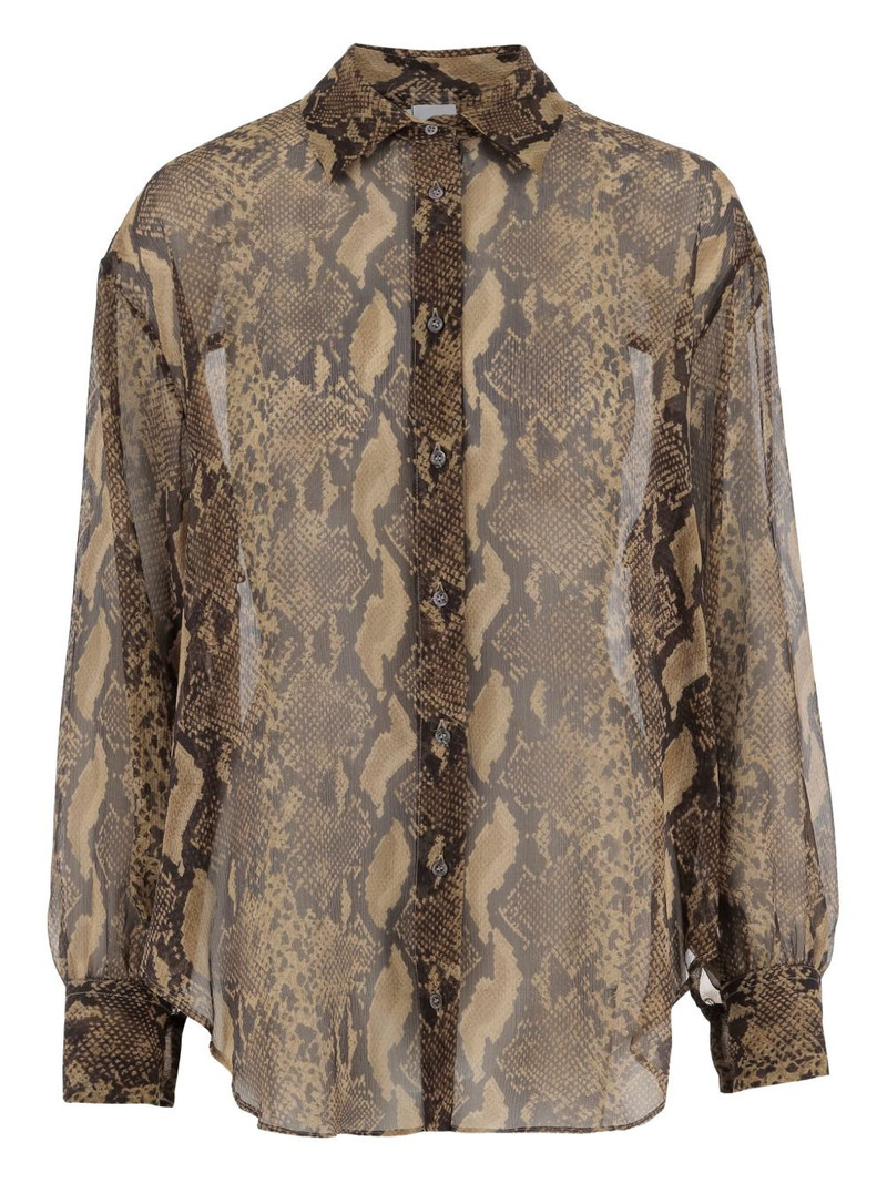 python-print buttoned shirt 1