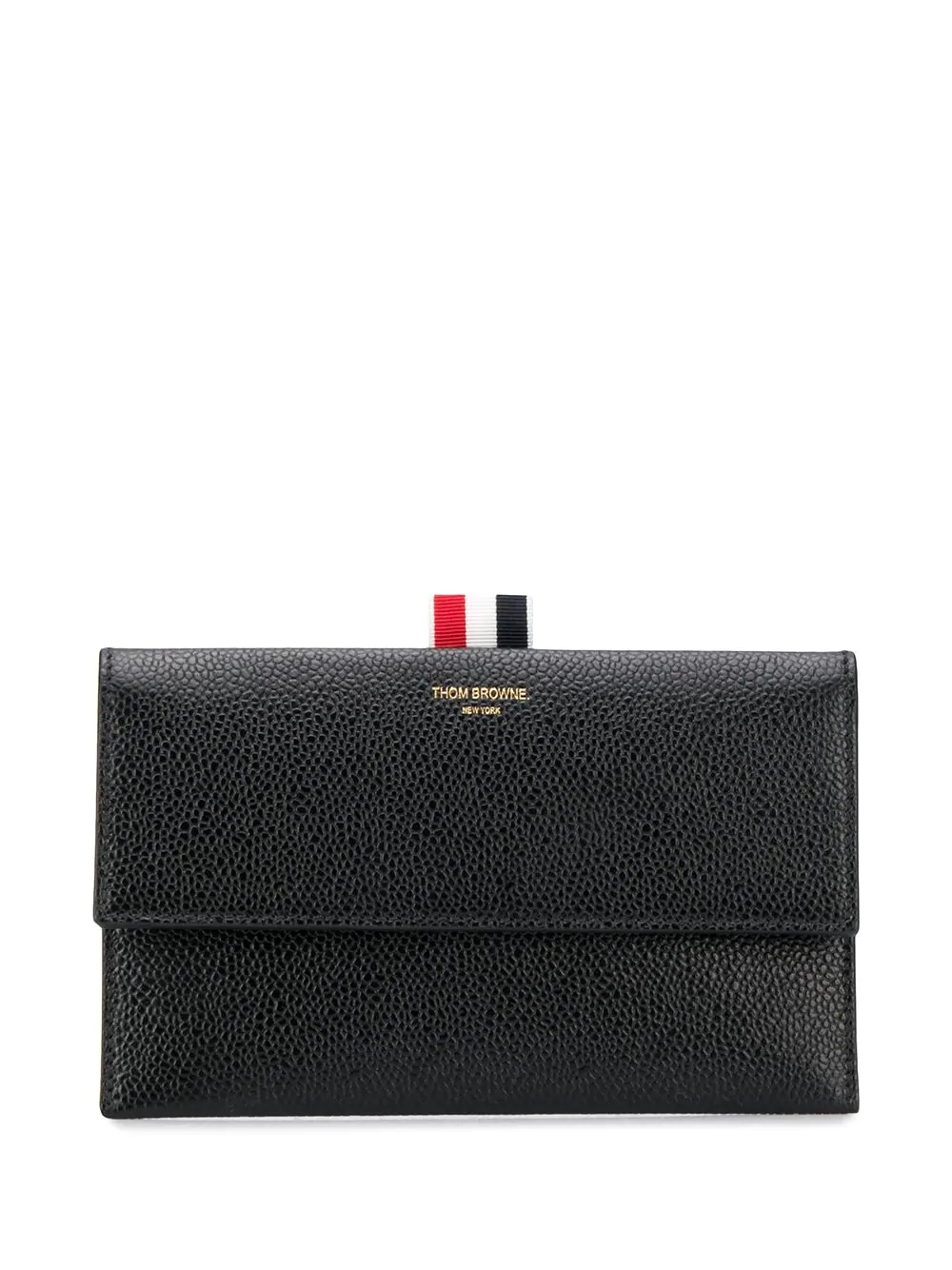 grosgrain detail flap cardholder - 1