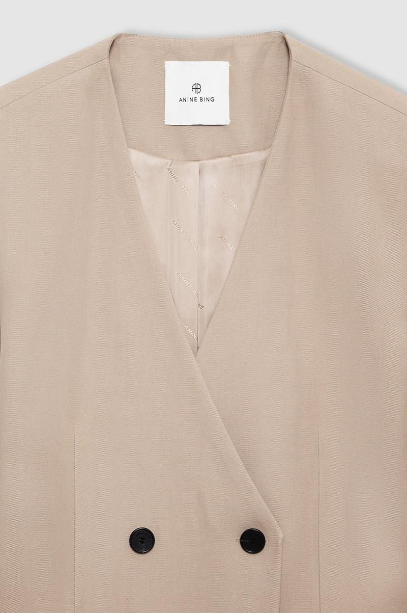 Maron Blazer - Fawn 4