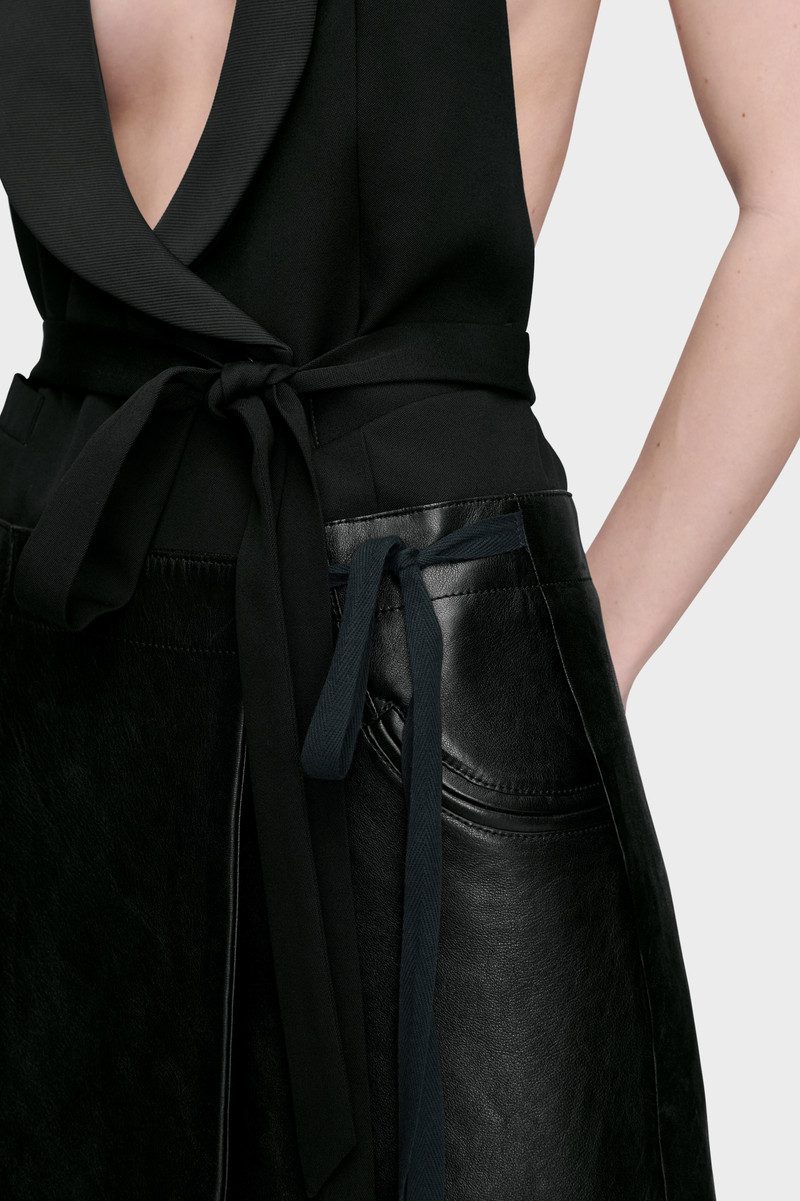 Patchwork Halterneck Dress 5
