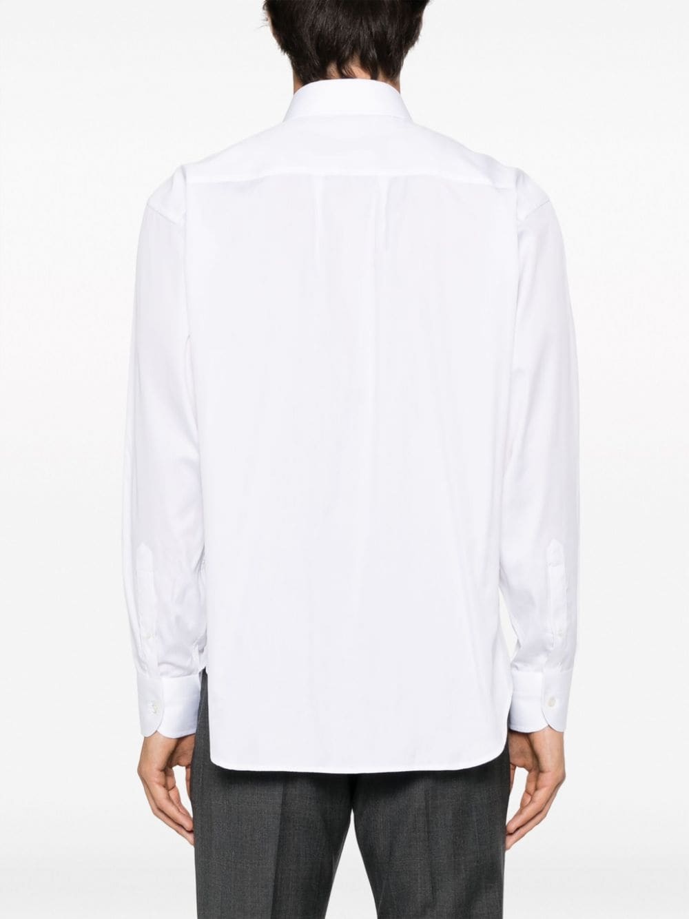 Cotton Silk Poplin slim-fit shirt - 4
