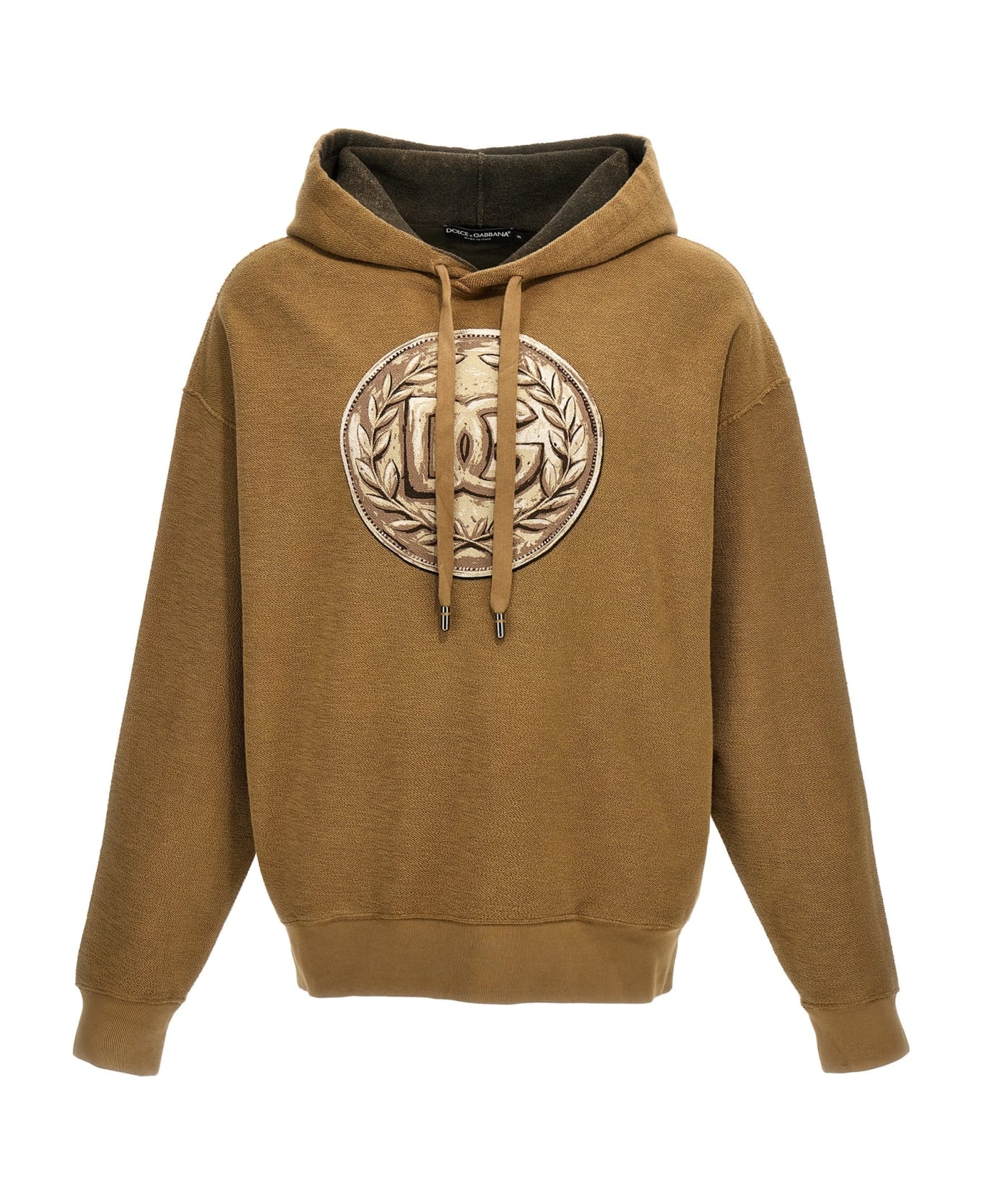 Logo Print Hoodie - 1