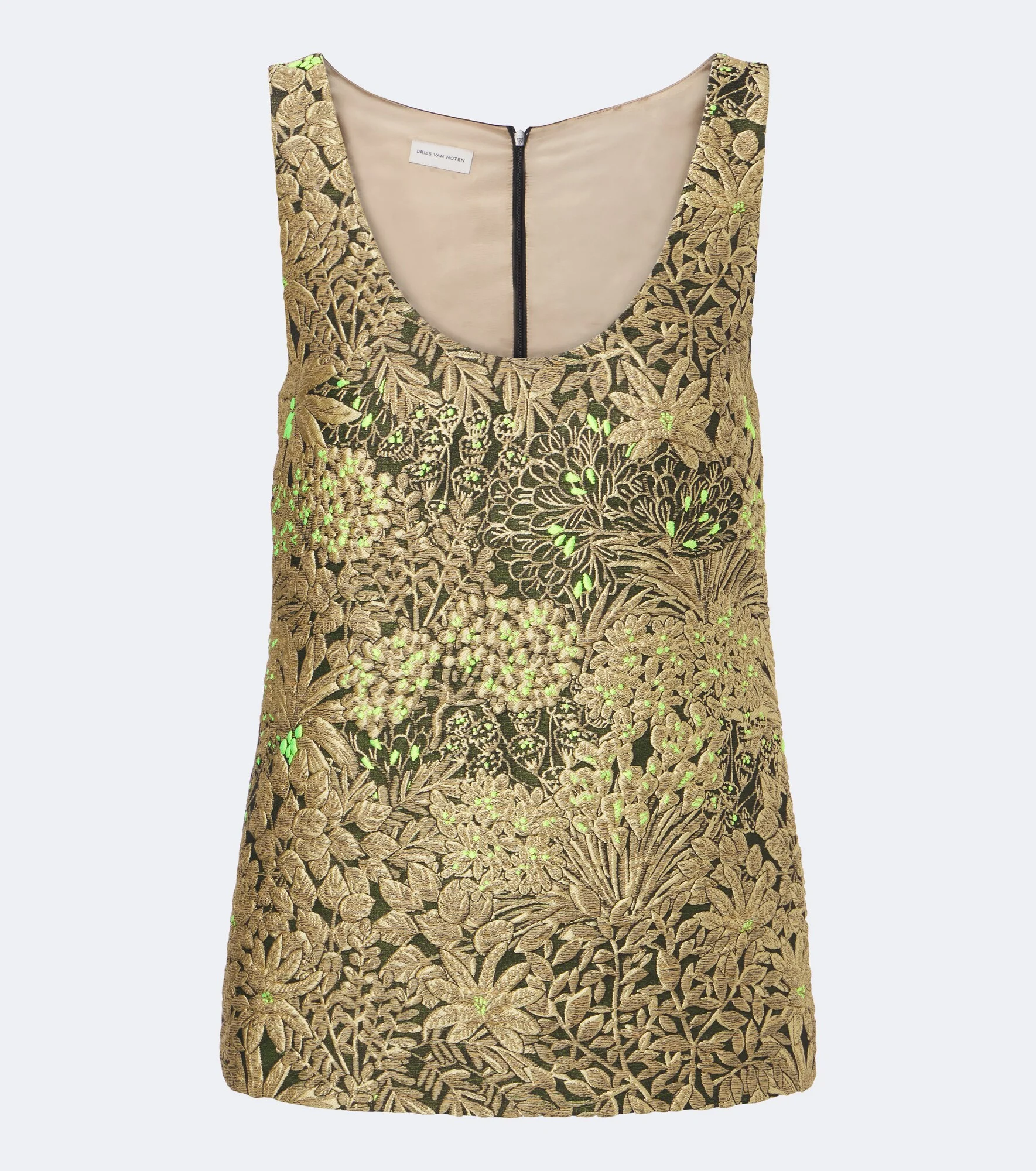 Floral jacquard top - 1