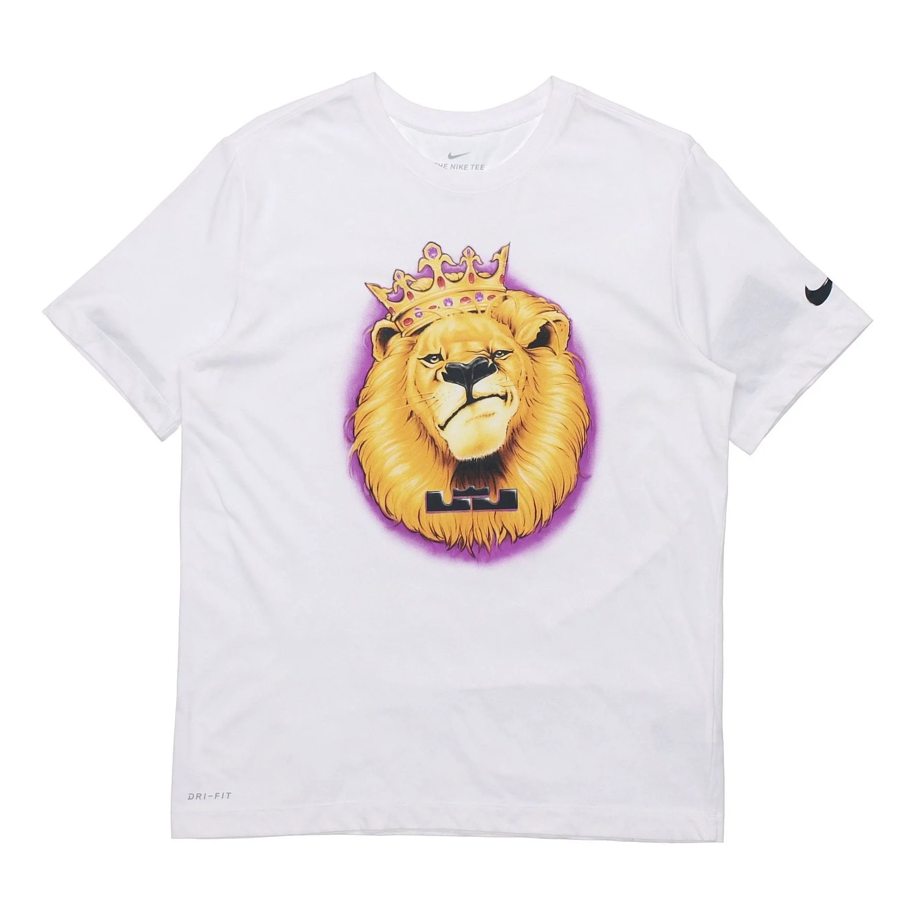 Nike LBJ Dry Tee James Printed TEE Men White BV8316-100 - 1