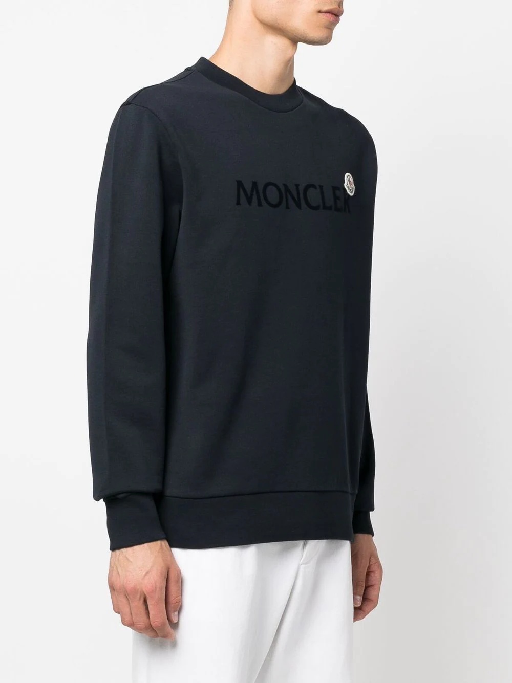 logo-print long-sleeve sweatshirt - 3