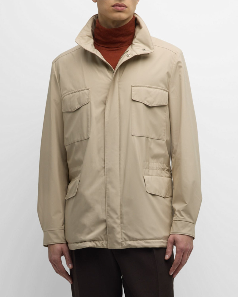 Loro Piana Men's Traveler Windmate Storm System Jacket outlook
