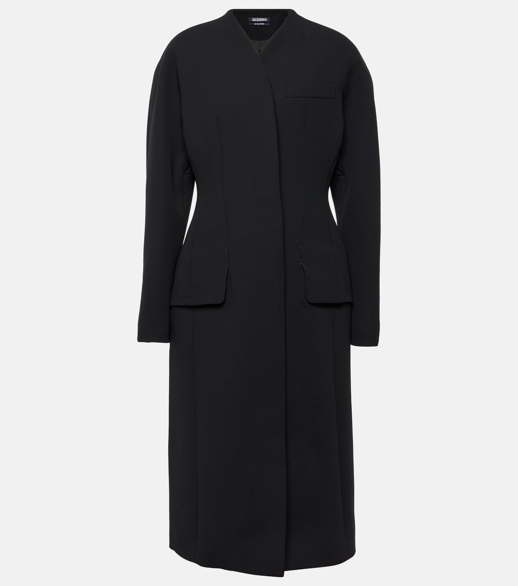 Le Manteau Ovalo single-breasted coat - 1
