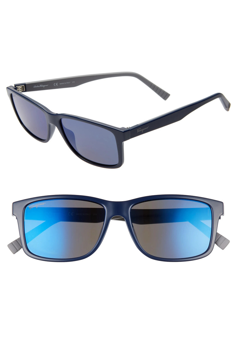 57mm Square Sunglasses - 1