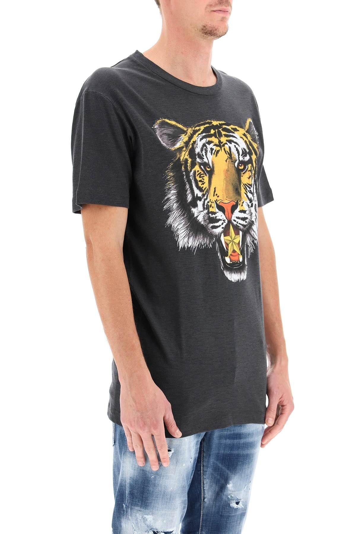 MAXI TIGER PRINT T-SHIRT - 3