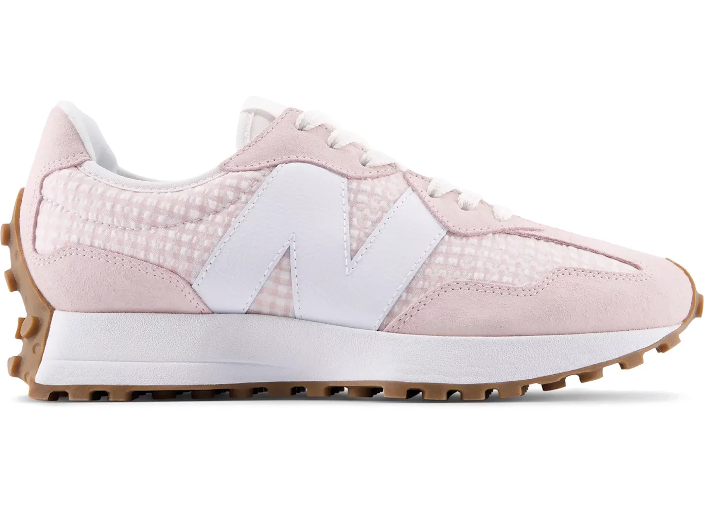 New Balance 327 Stone Pink White (Women's) - 1