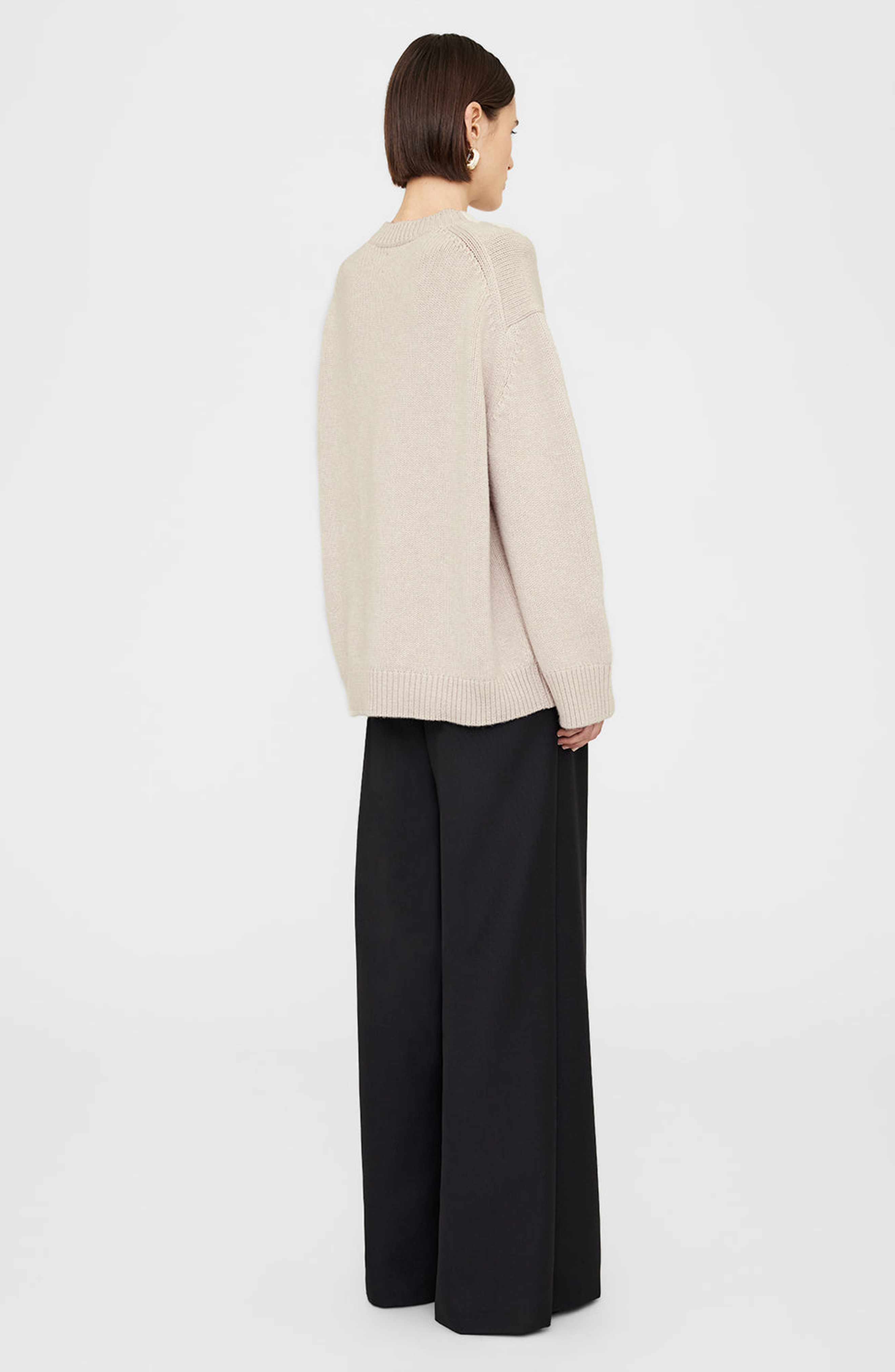 ANINE BING Rosie Sweater in Oatmeal at Nordstrom - 2